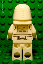 snowtrooper printed kama white hands medium tan male head smirk